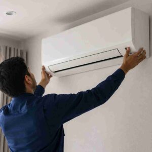Split AC installation